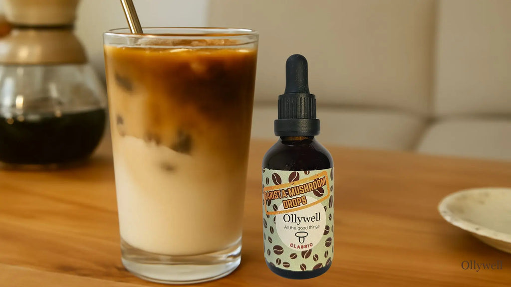 Kawa mrożona z Barista Mushroom Drops